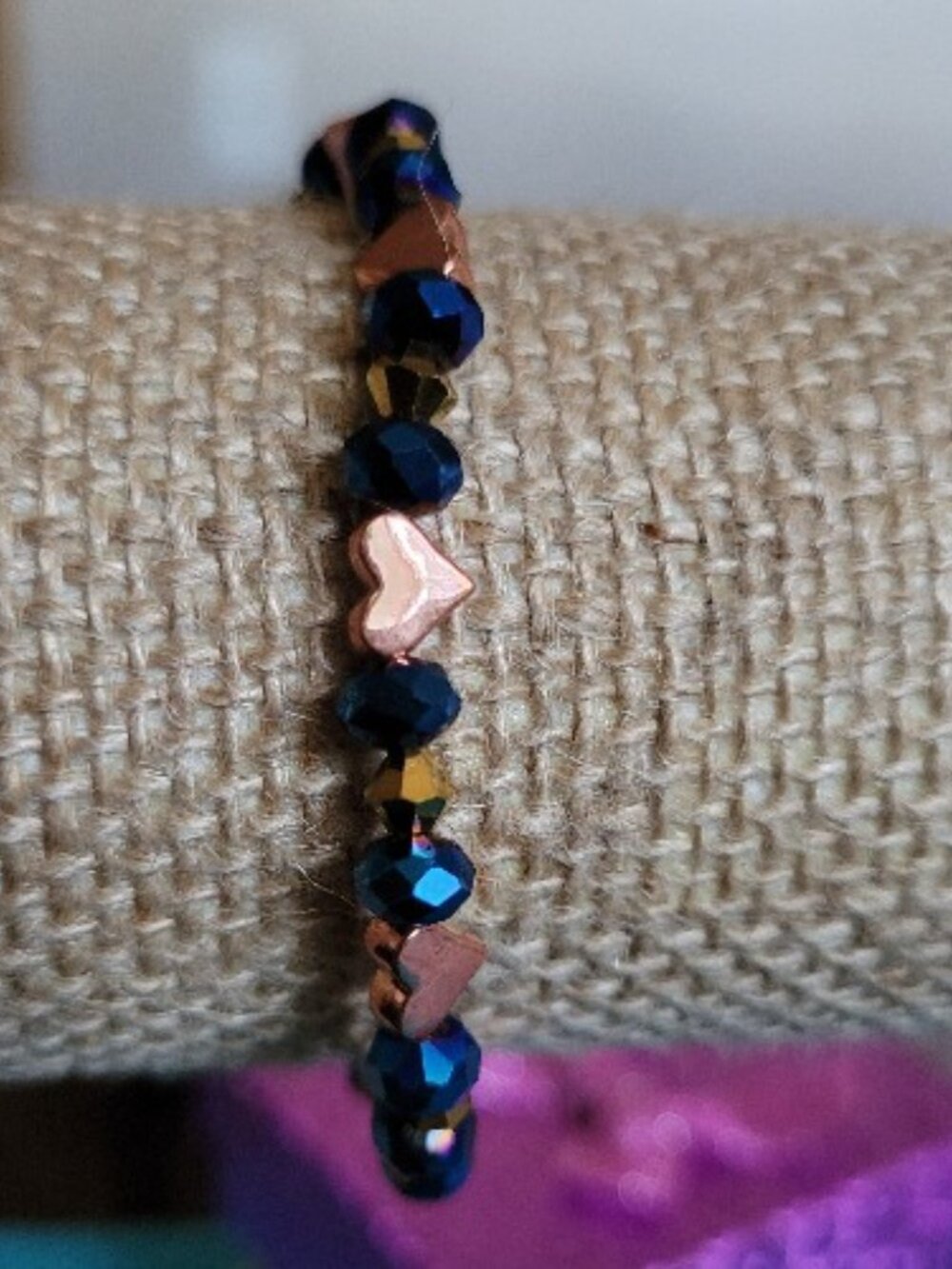 Eye Catching Dark Brown, Gold, Silver Accent Wrist Wraps